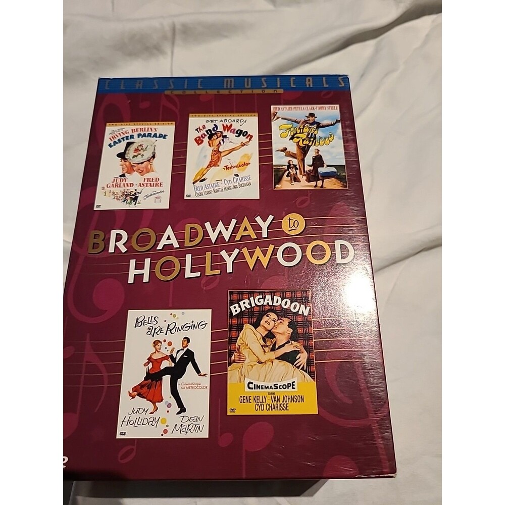 Classic Musical Collection Broadway Hollywood-dvd